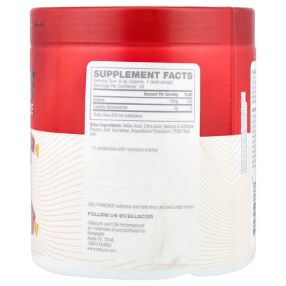 C4 / Cellucor, COR-Performance® Creatine, Jolly Rancher, Cherry, 11.3 oz (321 g)