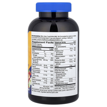 Nature's Way, Alive!® Men's 50+ Multivitamin Gummy, Fruit, 130 Gummies