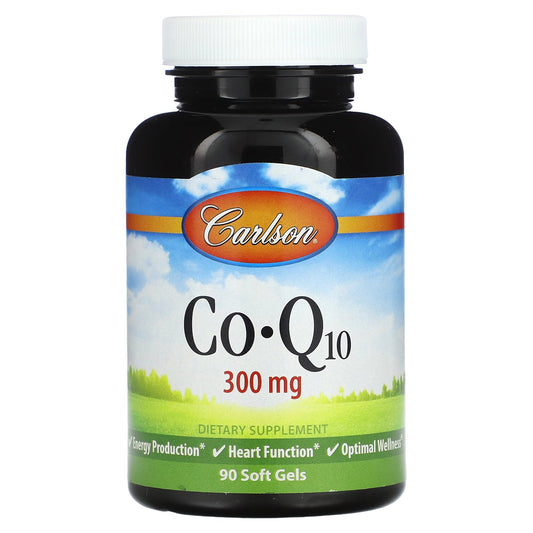 Carlson, CoQ10, 90 Soft Gels