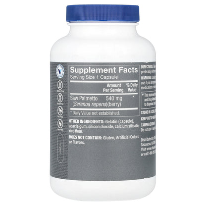 The Vitamin Shoppe, Men's Saw Palmetto Berries, 540 mg, 300 Capsules