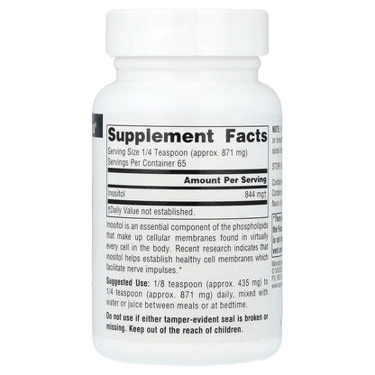 Source Naturals, Pure Inositol Powder, 2 oz (56.7 g)