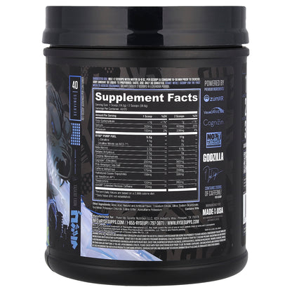 RYSE, Godzilla, Pre-Workout, Blue Raspberry, 1.7 lbs (772 g)
