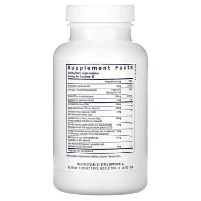 Vital Nutrients, Hormone Balance, 120 Vegan Capsules