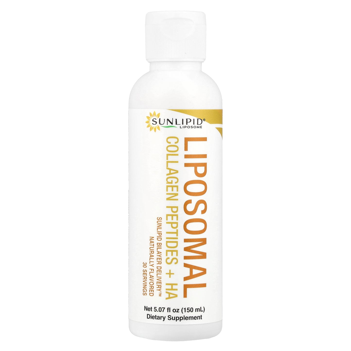 SunLipid, Liposomal Collagen Peptides + Hyaluronic Acid, 5.07 fl oz (150 ml)