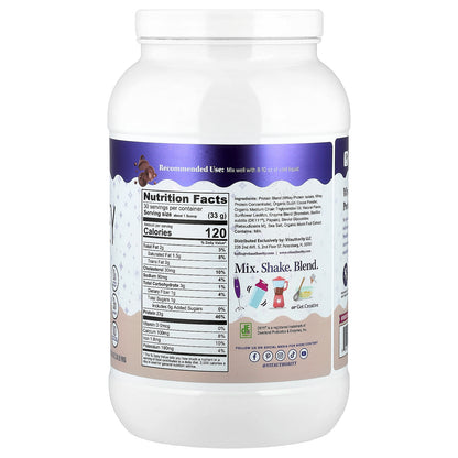 Vitauthority, Active, Vita Whey Protein Powder, Chocolate, 2.18 lb (990 g)