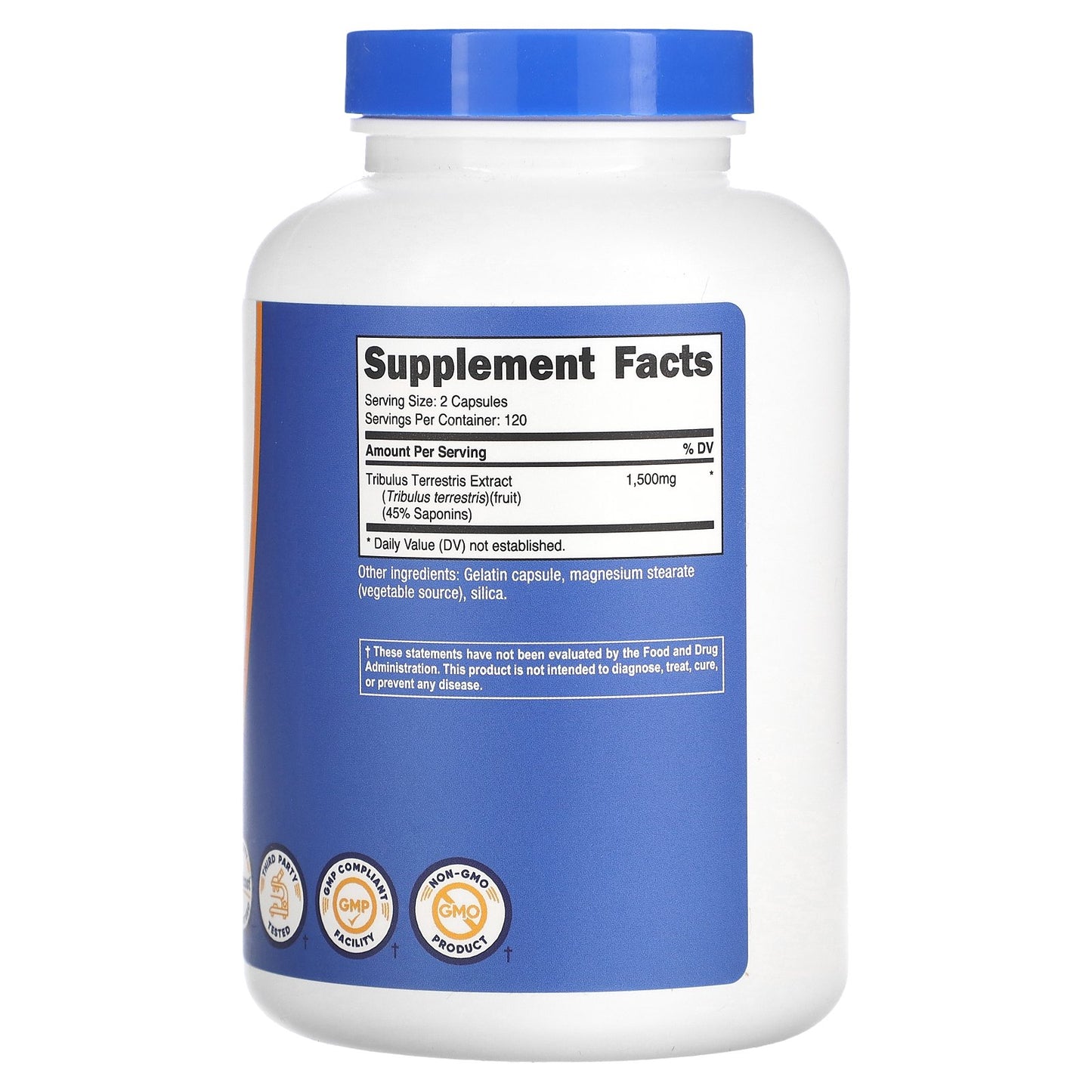 Nutricost, Tribulus, 240 Capsules (750 mg per Capsule)