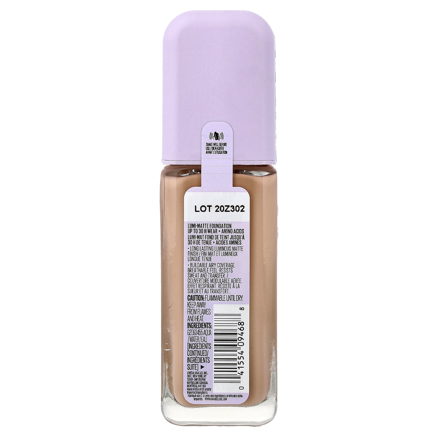 Maybelline, Super Stay, Lumi-Matte Foundation, 112, 1 fl oz (30 ml)