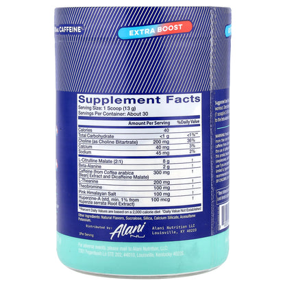 Alani Nu, Pre-Workout+, Rocket Pop, 13.8 oz (392 g)