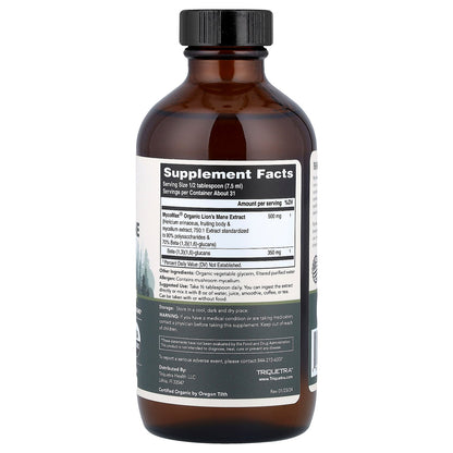 Triquetra Health, MycoMax®, Lion's Mane Extract, 8 fl oz (240 ml)