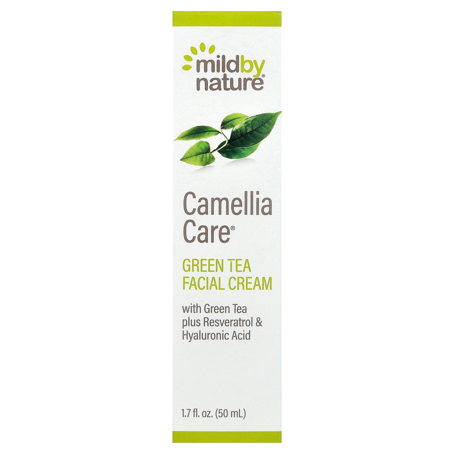 Mild By Nature, Camellia Care®, Green Tea Skin Cream, 1.7 fl oz (50 ml)