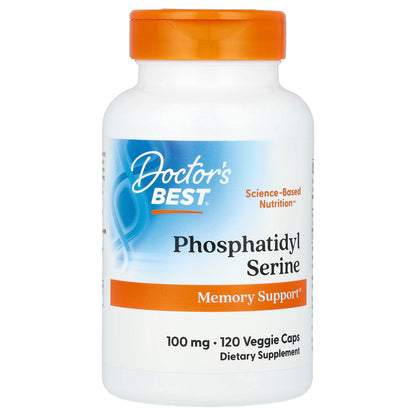 Doctor's Best, Phosphatidyl Serine, 100 mg, 120 Veggie Caps