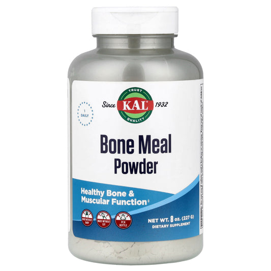 KAL, Bone Meal Powder, 8 oz (227 g)