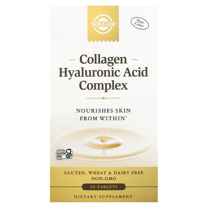 Solgar, Collagen Hyaluronic Acid Complex, 30 Tablets