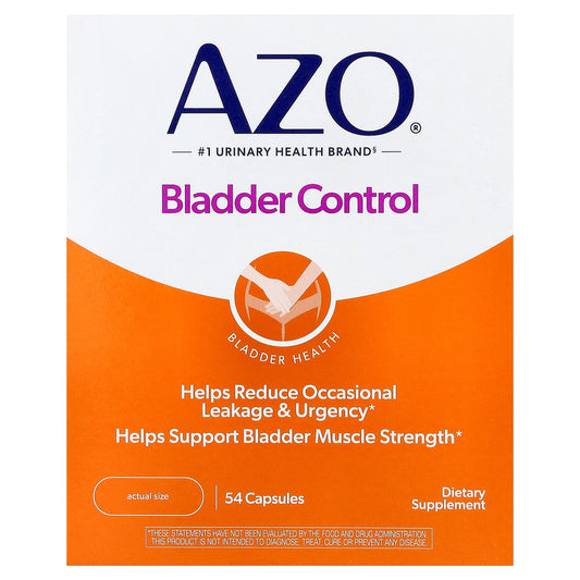 AZO, Bladder Control, 54 Capsules (300 mg per Capsule)