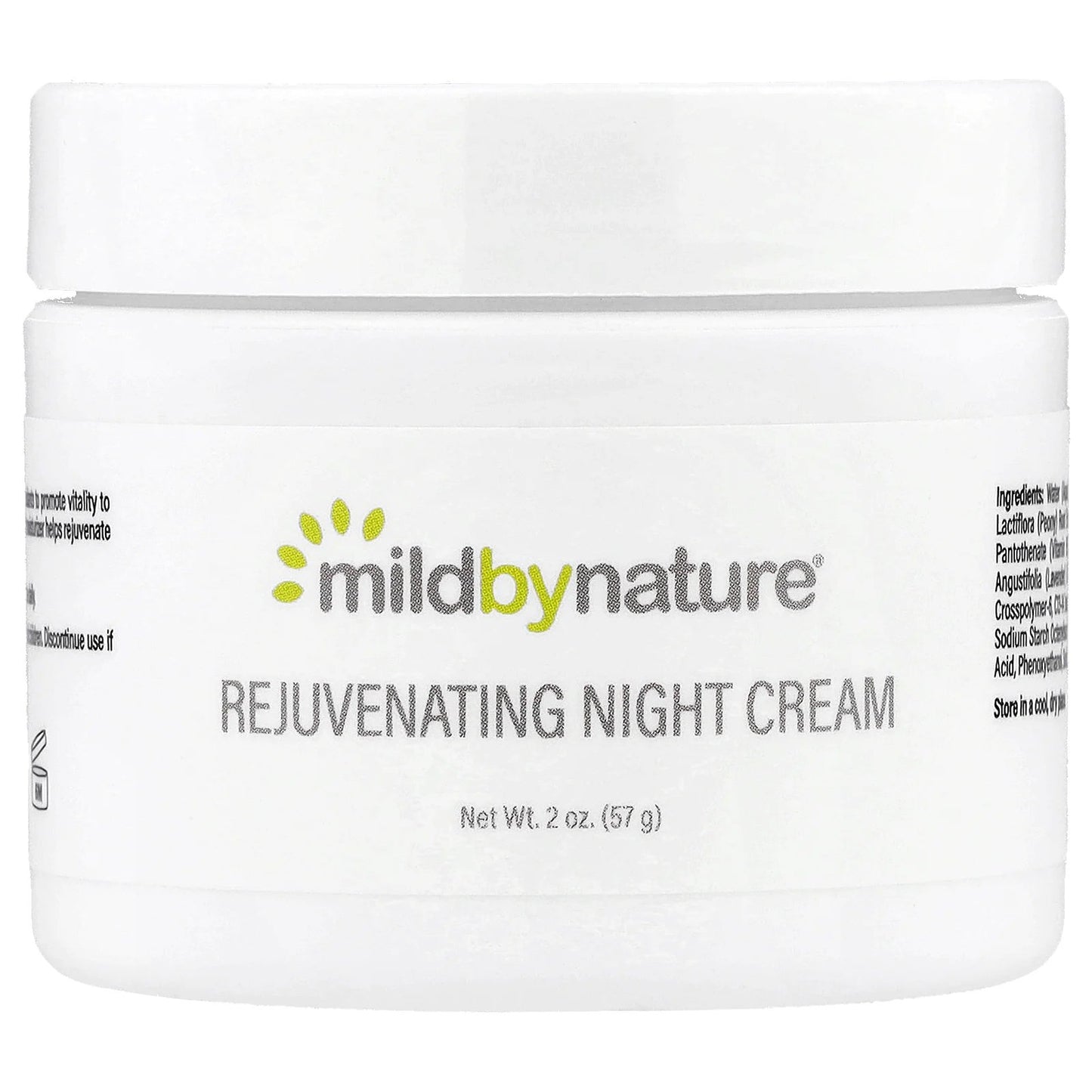 Mild By Nature, Rejuvenating Night Cream, 2 oz (57 g)