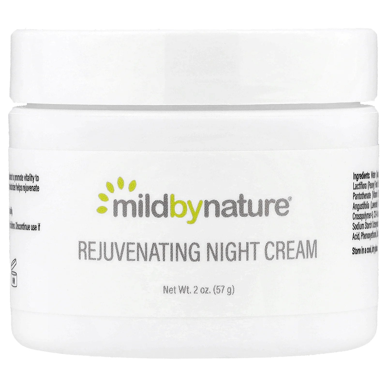 Mild By Nature, Rejuvenating Night Cream, 2 oz (57 g)