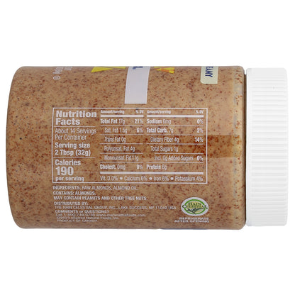 MaraNatha, Natural Raw Almond Butter, Creamy, 16 oz (454 g)