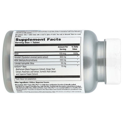 KAL, Super Silica Plus™, 60 Tablets