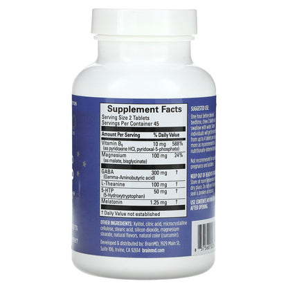 BrainMD, Put Me To Sleep Naturally, 90 Chewable Tablets