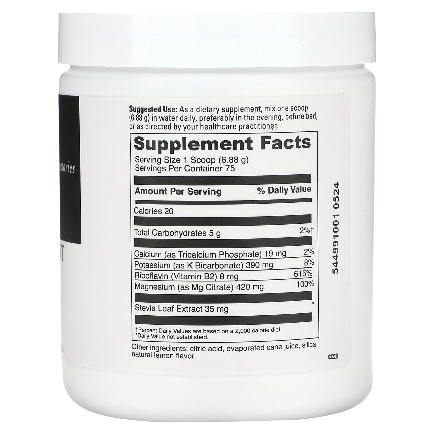 DaVinci Laboratories, Effervescent Magnesium Citrate, 18.22 oz (516 g)