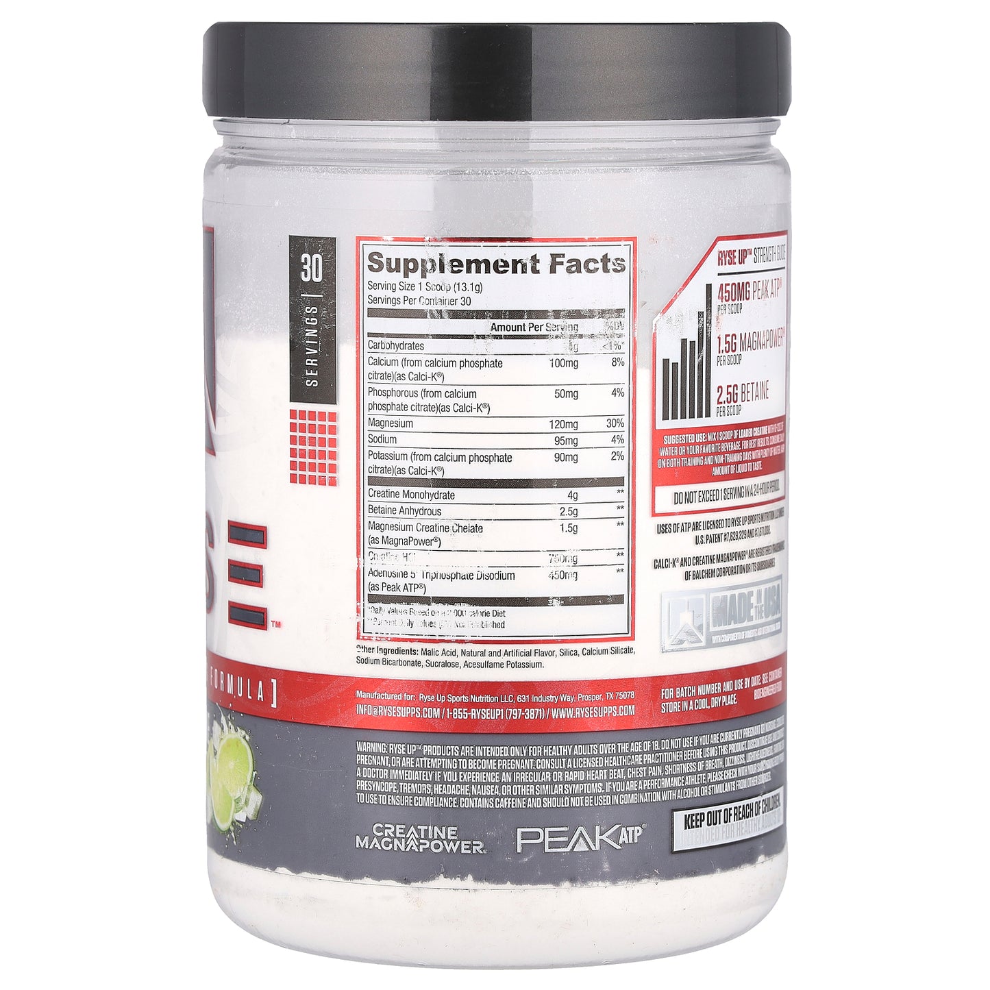 RYSE, Loaded Creatine, Baja Cooler , 13.9 oz (393 g)