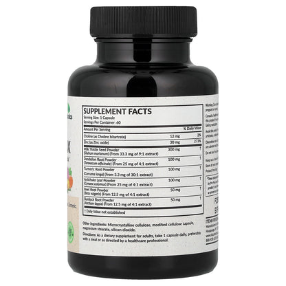 Futurebiotics, Liver Detox, 60 Vegetarian Capsules