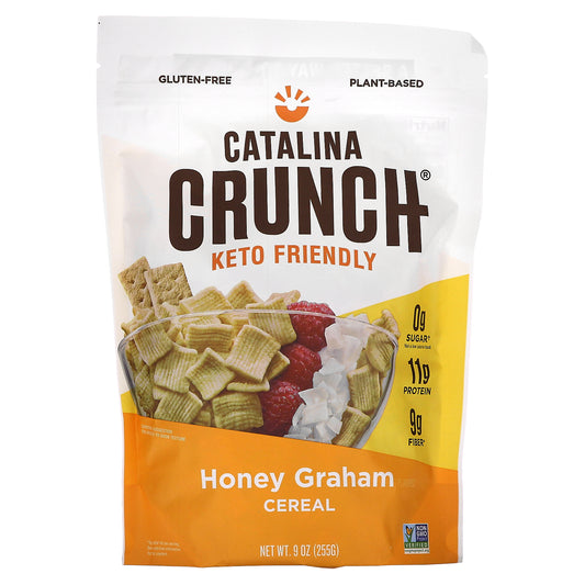 Catalina Crunch, Keto Friendly Cereal, Honey Graham, 9 oz (255 g)