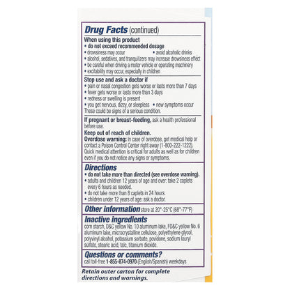 Contac, Cold + Flu, Day/Night, 28 Caplets