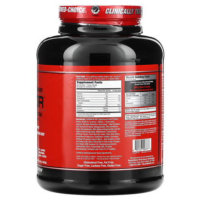 MuscleMeds, Carnivor, Bioengineered Beef Protein Isolate, Strawberry, 3.6 lbs (1,652 g)