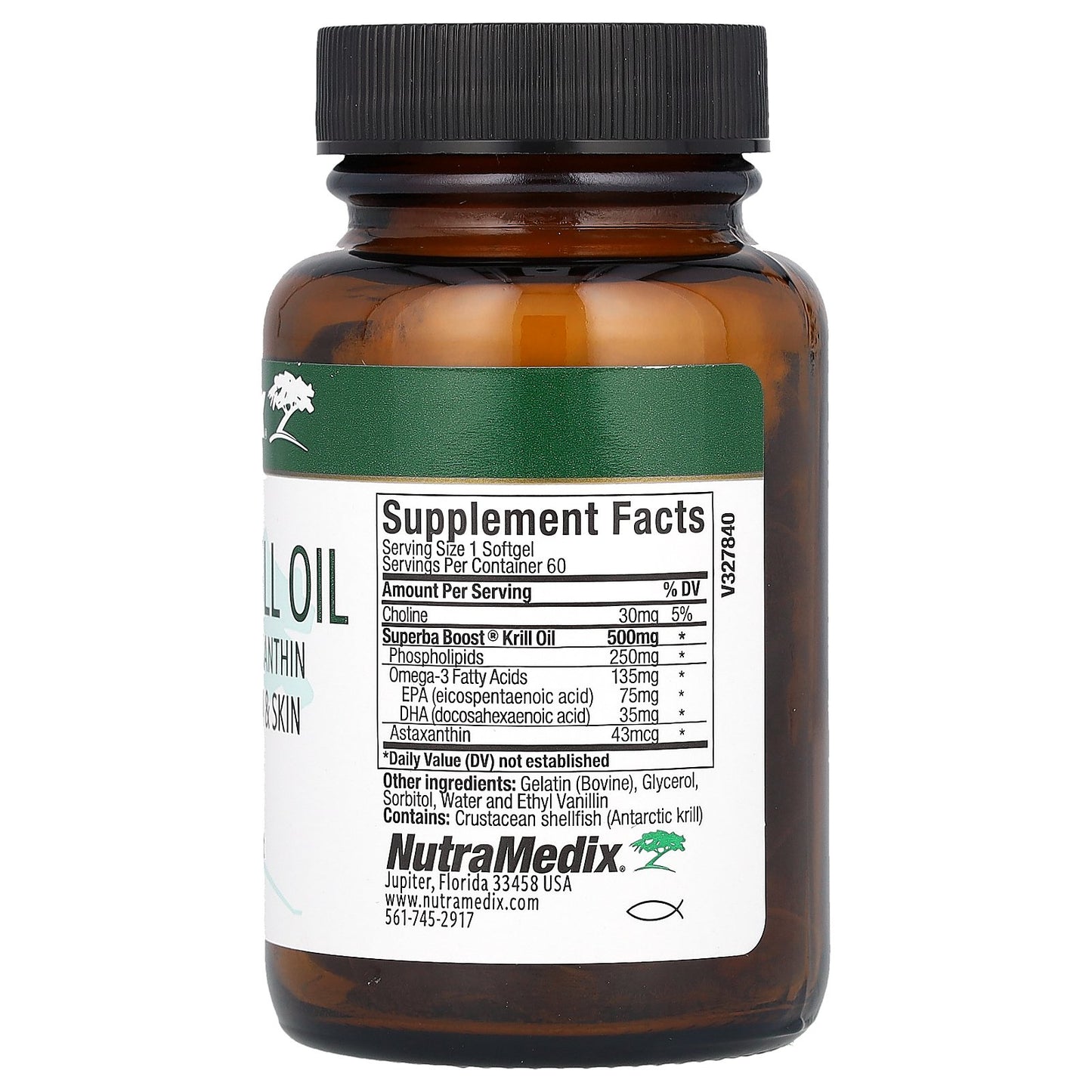 NutraMedix, Antarctic Krill Oil, 60 Softgels