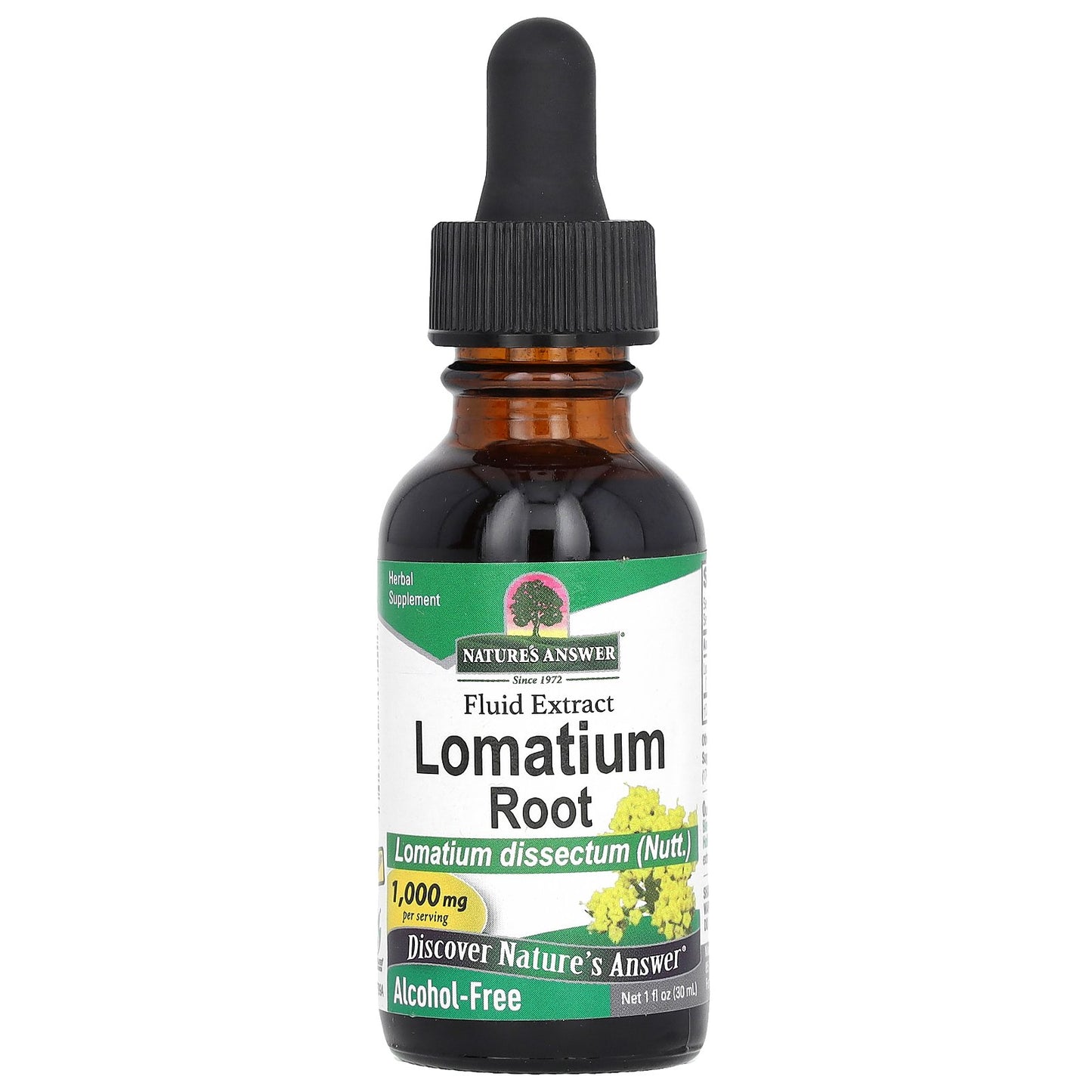 Nature's Answer, Lomatium Root, Alcohol-Free, 1,000 mg , 1 fl oz (30 ml)