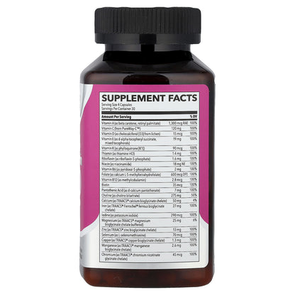 LifeSeasons, Therapeutics, Prenatal Multivitamin, 120 Veg Capsules