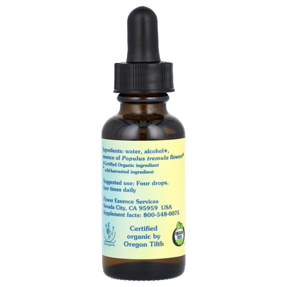 Flower Essence Services, Aspen, Flower Essence, 1 fl oz (30 ml)