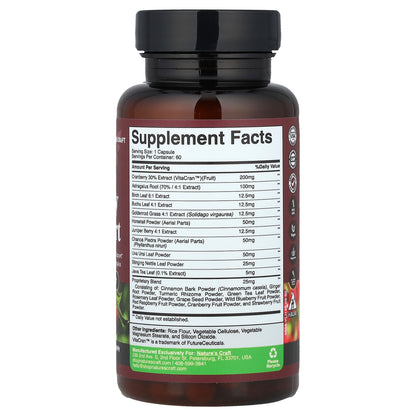 Nature's Craft, Kidney Support, 60 Capsules