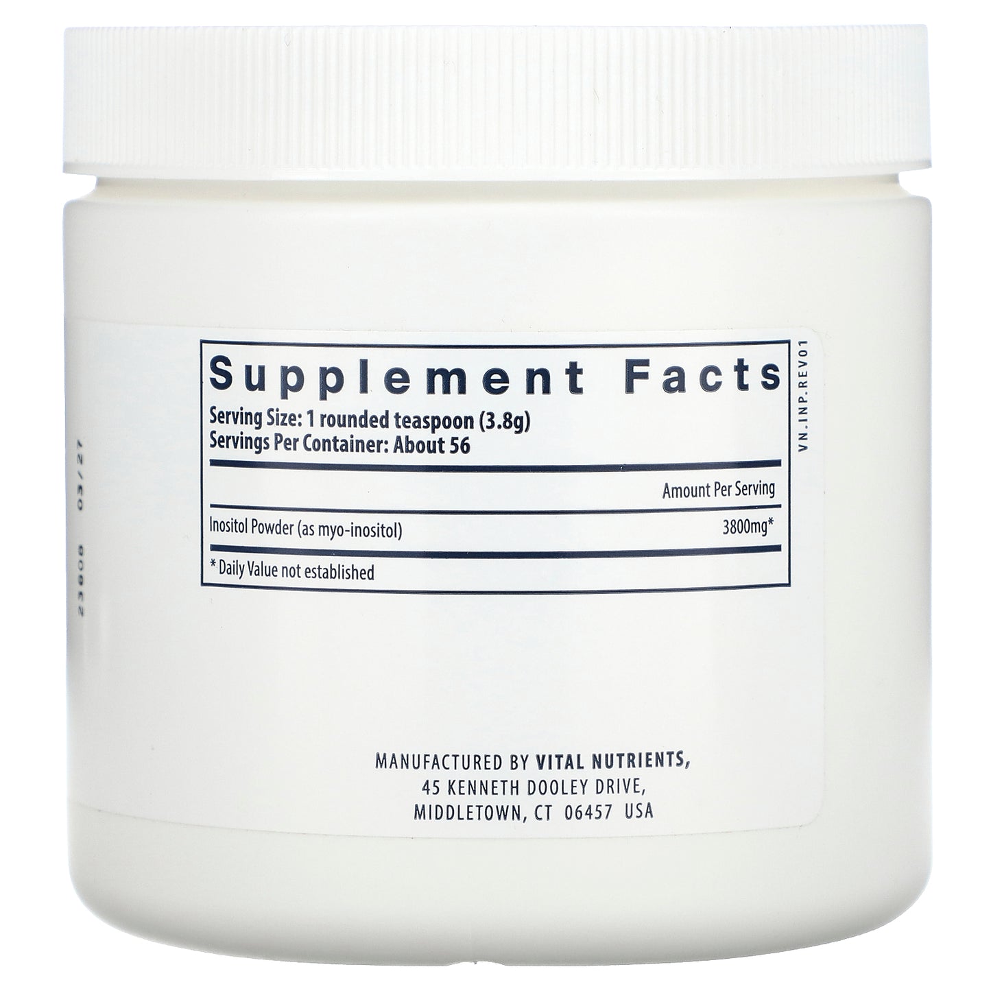 Vital Nutrients, Inositol Powder, 7.94 oz (225 g)