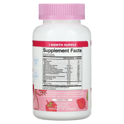 MaryRuth's, Women's Multivitamin Gummies, Strawberry , 60 Gummies