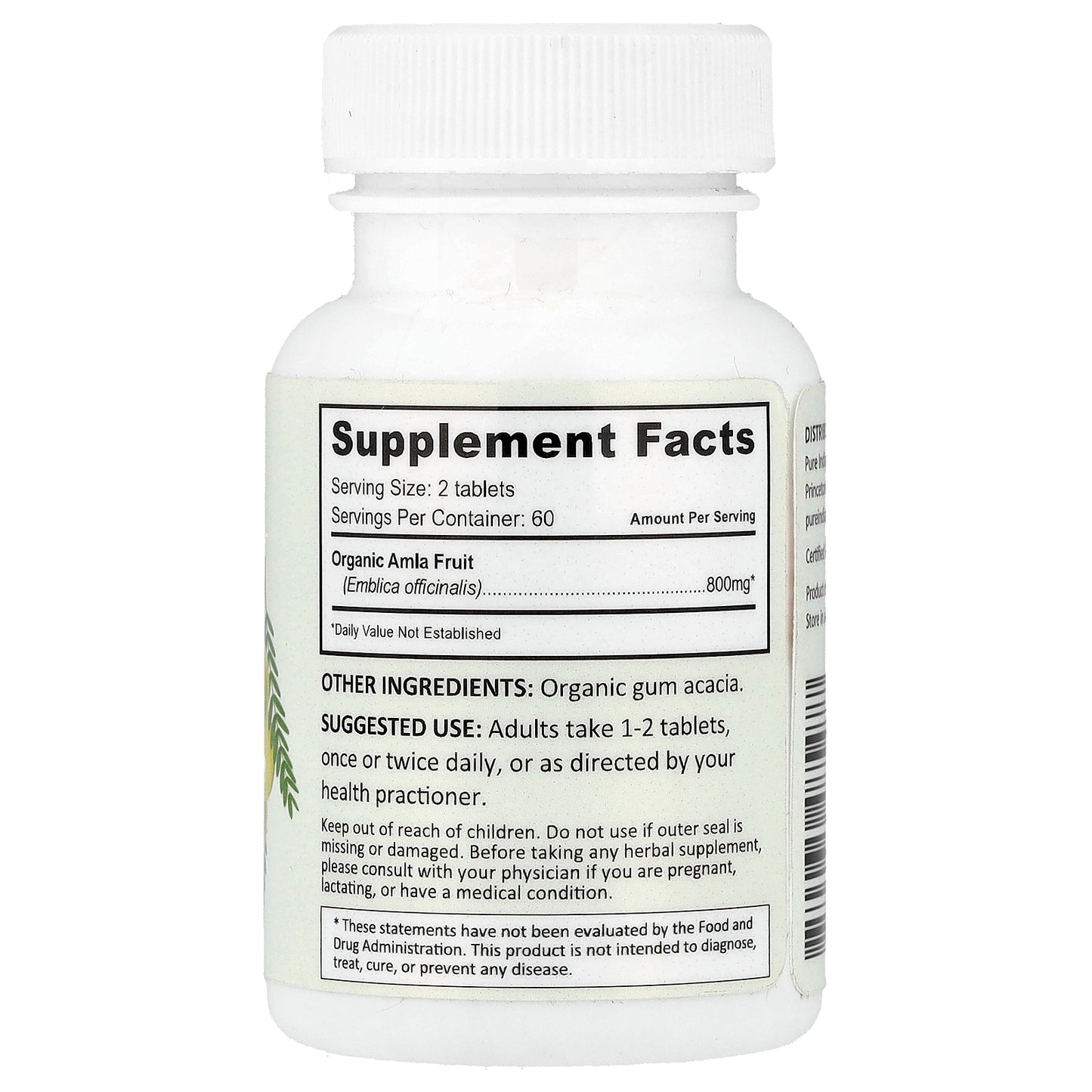 Pure Indian Foods, Organic Amla Tablets, 120 Tablets (400 mg per Tablet)