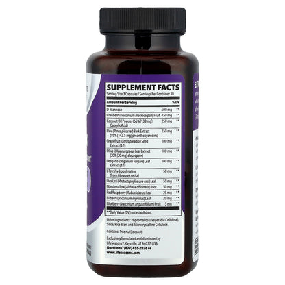 LifeSeasons, Therapeutics, Urinari-X® Urinary & Yeast Support, 90 Veg Capsules