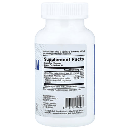 GAT, Pro Magnesium, 120 Veggie Caps