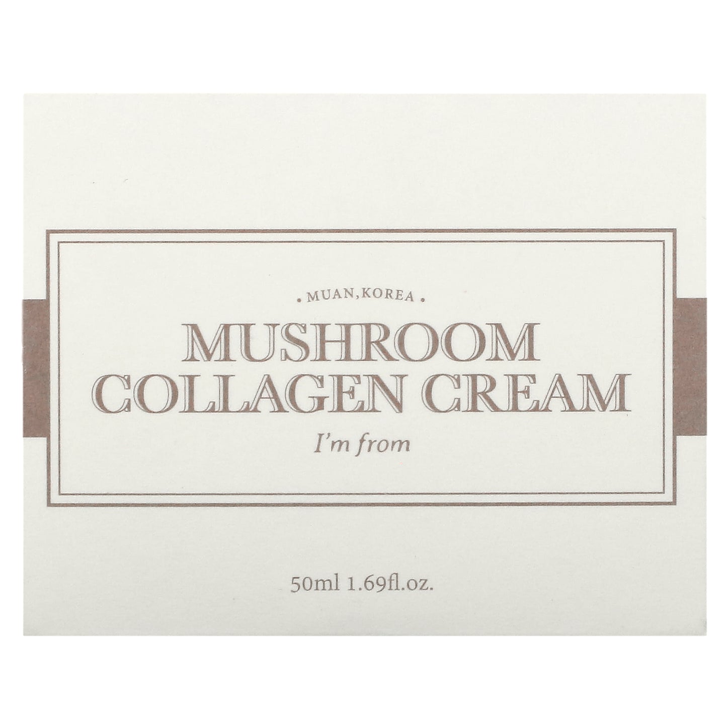 I'm From, Mushroom Collagen Cream, 1.69 fl oz (50 ml)