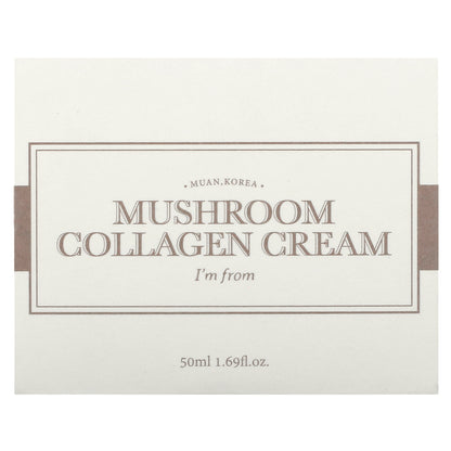 I'm From, Mushroom Collagen Cream, 1.69 fl oz (50 ml)