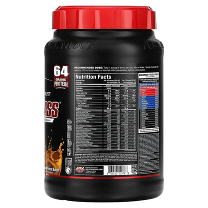 ALLMAX, QuickMass®, Rapid Mass Gain Catalyst, Chocolate Peanut Butter, 3.5 lbs (1.59 kg)