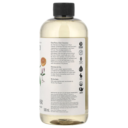 Koala Eco, Natural Floor Cleaner, Australian Mandarin & Peppermint Essential Oil, 16.9 fl oz (500 ml)