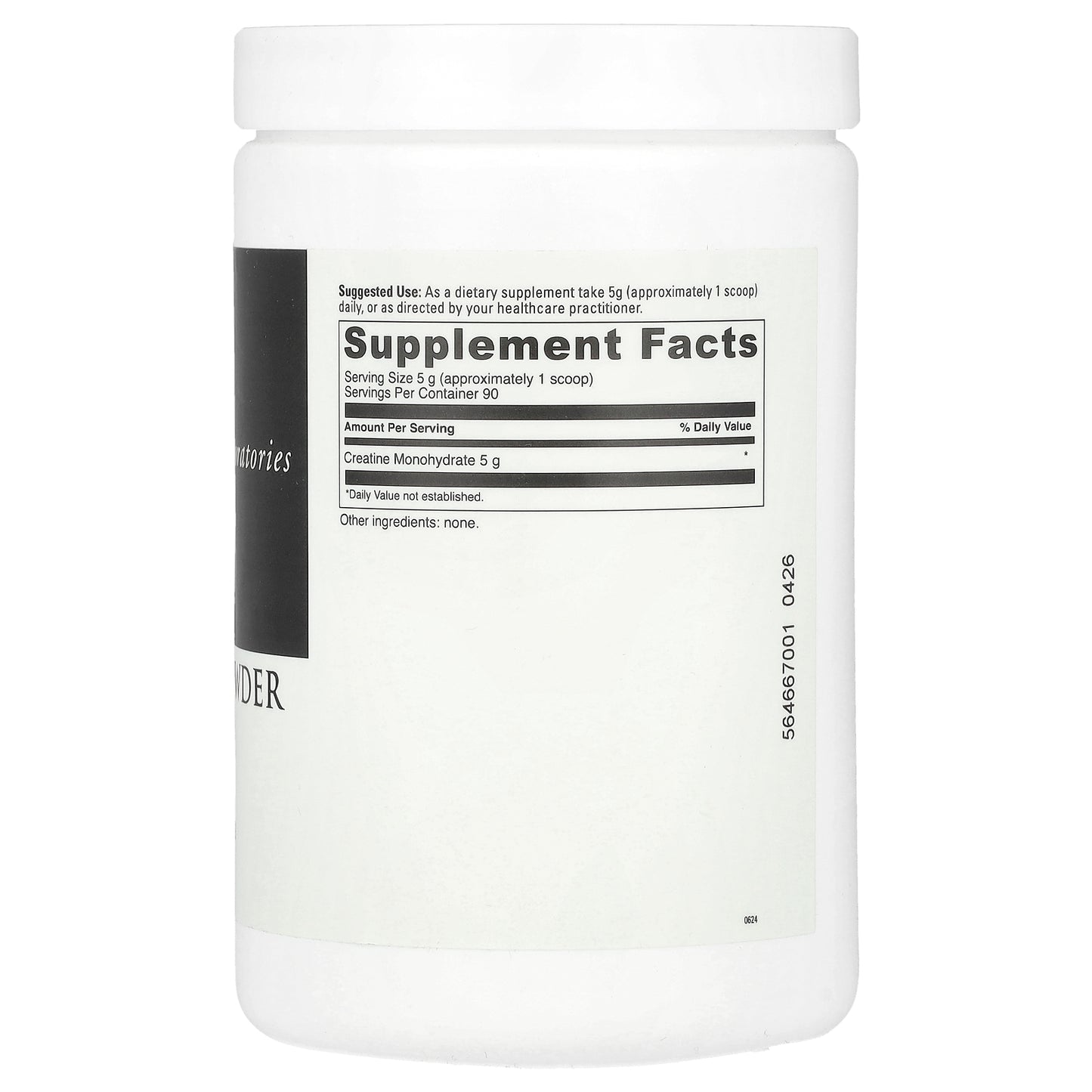 DaVinci Laboratories, Creatine Powder, Unflavored, 450 g