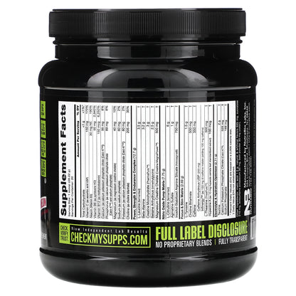 NutraBio, Pre-Workout Performance Igniter, Watermelon, 1.24 lb (564 g)