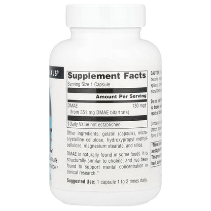 Source Naturals, DMAE , 351 mg, 100 Capsules