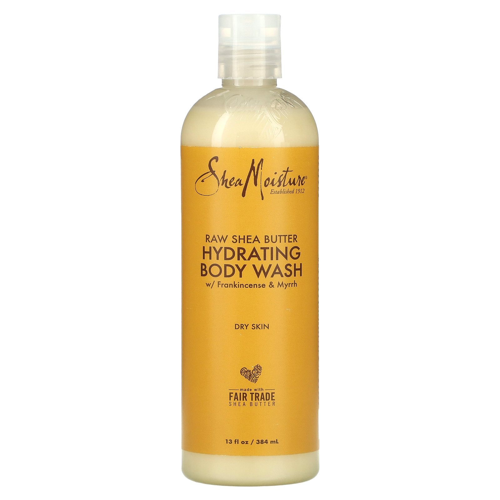 SheaMoisture, Raw Shea Butter, Hydrating Body Wash, 13 fl oz (384 ml)