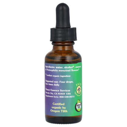 Flower Essence Services, Baby Blue Eyes, Flower Essence, 1 fl oz (30 ml)