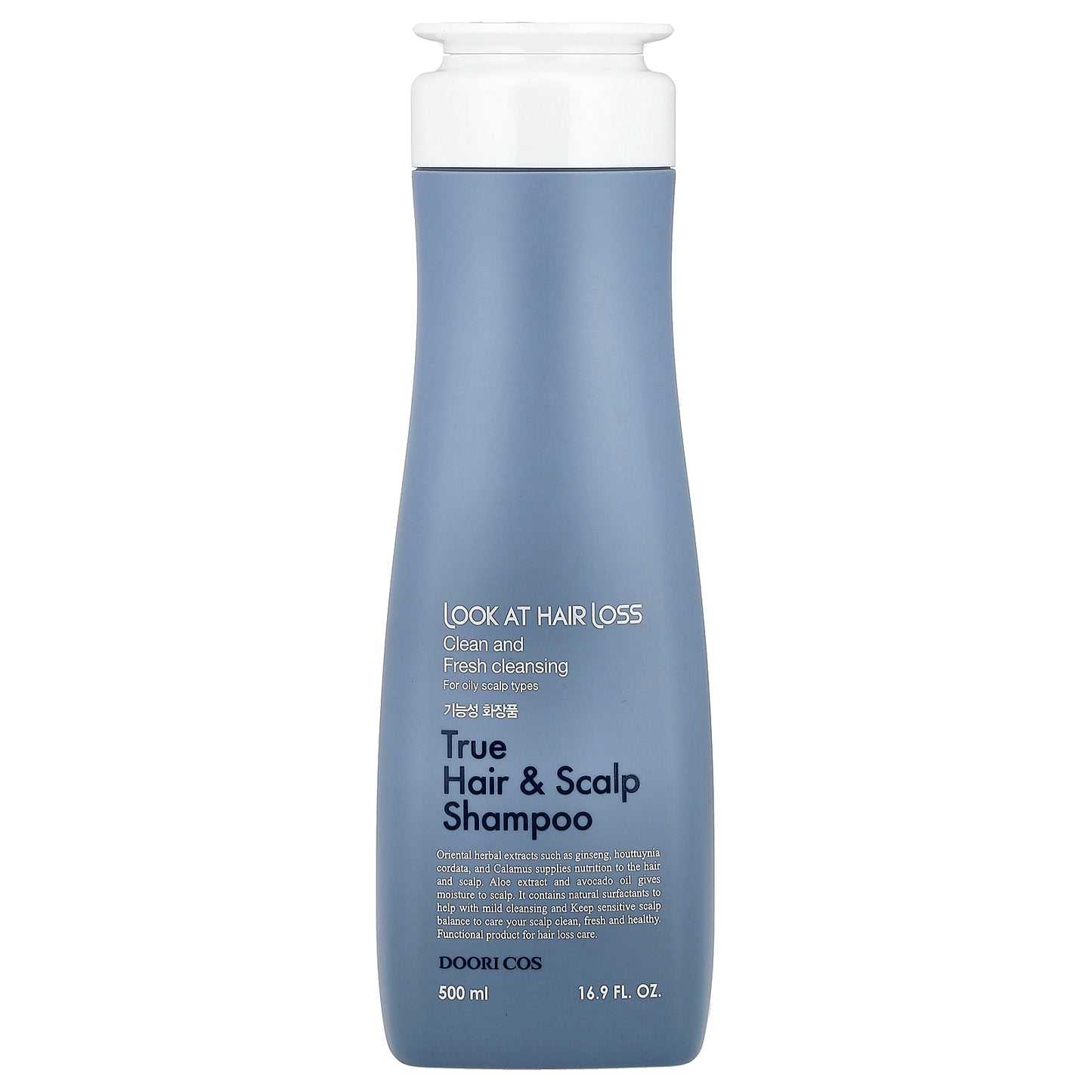 DAENG GI MEO RI, Look At Hair Loss, True Hair & Scalp Shampoo, For Oily Scalp Types, 16.9 fl oz (500 ml)