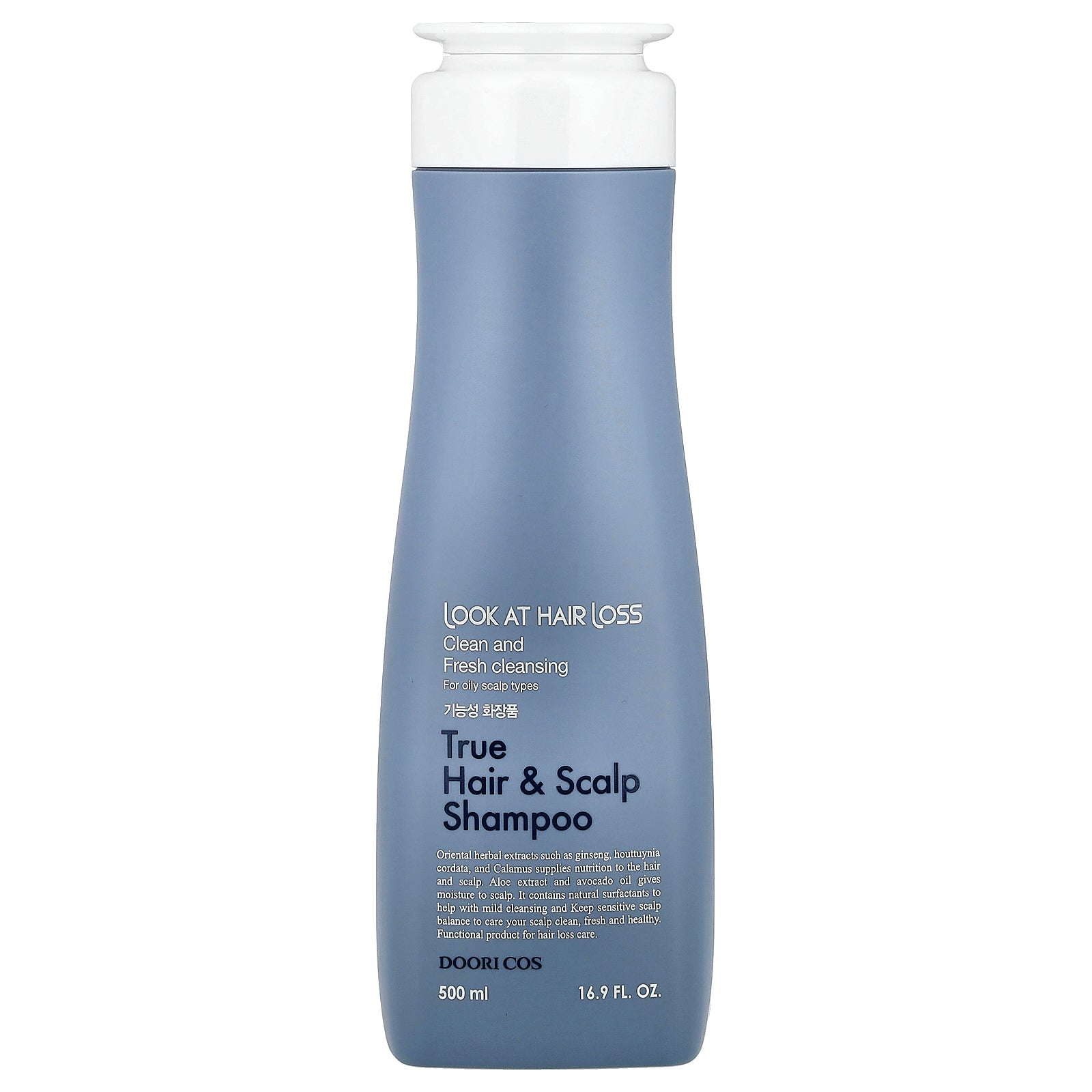 DAENG GI MEO RI, Look At Hair Loss, True Hair & Scalp Shampoo, For Oily Scalp Types, 16.9 fl oz (500 ml)